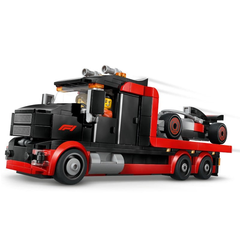 Lego City Caminhão de exibição da F1 com carro de corrida Audi F1 - 60493