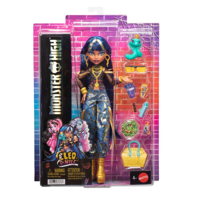 Boneca Monster High Novo Visual com Pet - Mattel