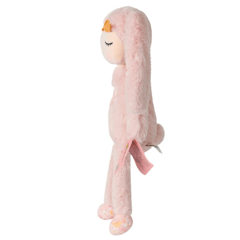 Boneca Angela Plush Manu Coelha Rosa 33cm - Metoo