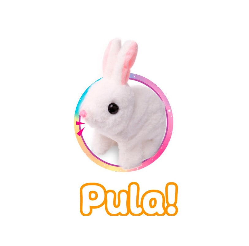 Pelúcia Coelhinho Baby Com Som Little Pets - Shiny Toys