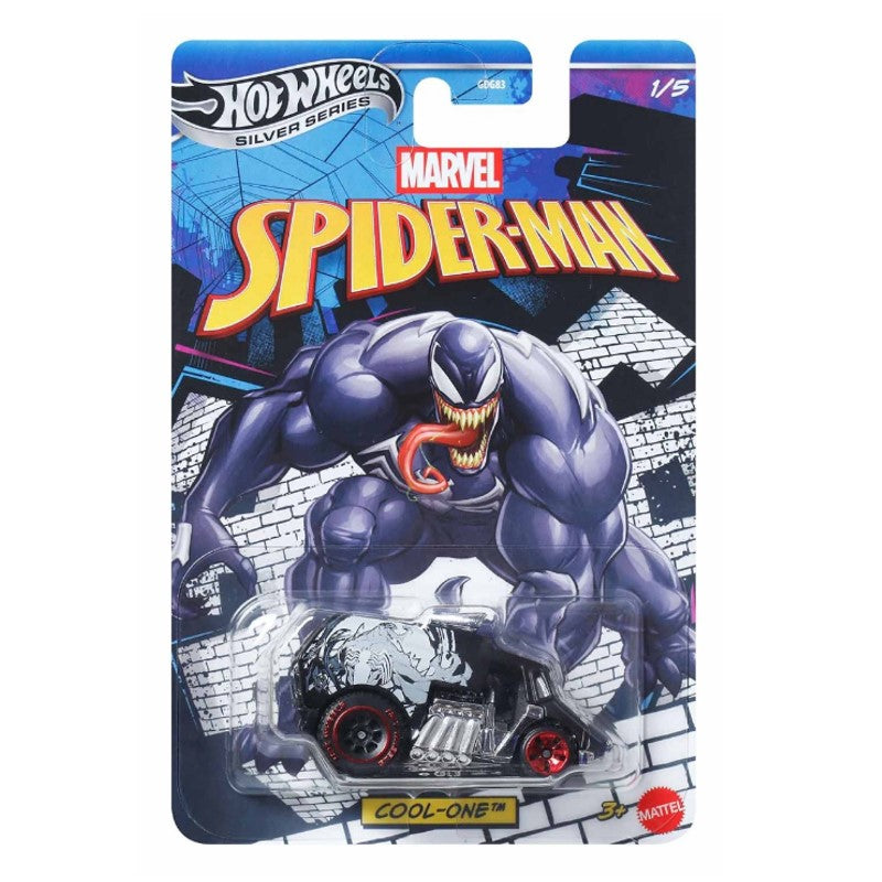 Hot Wheels Silver Series Marvel Spider-Man 1:64 - Mattel