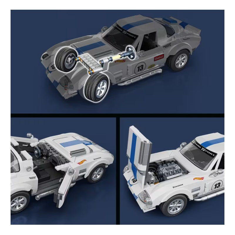 Brick Shop Hot Wheels Corvette Grand Sport - MATTEL