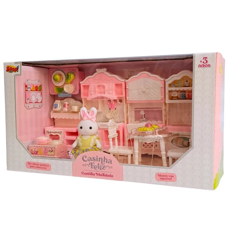 Casinha Feliz Cozinha Modulada - Zoop Toys