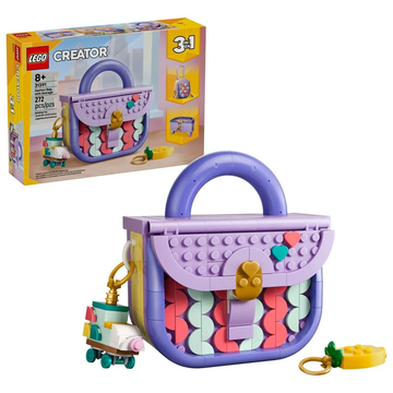 Lego Creator 3 em 1 Bolsa Artística Fashion com Compartimento de Armazenamento - 31391