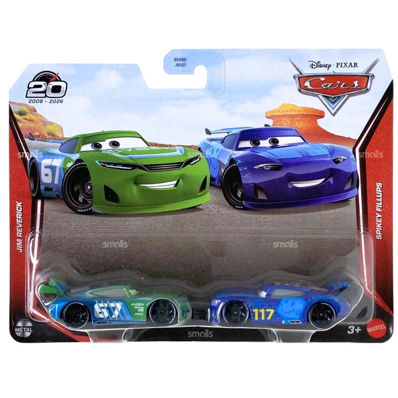 Carros Disney Pixar Diecast Pacote com 2 Unidades - Mattel