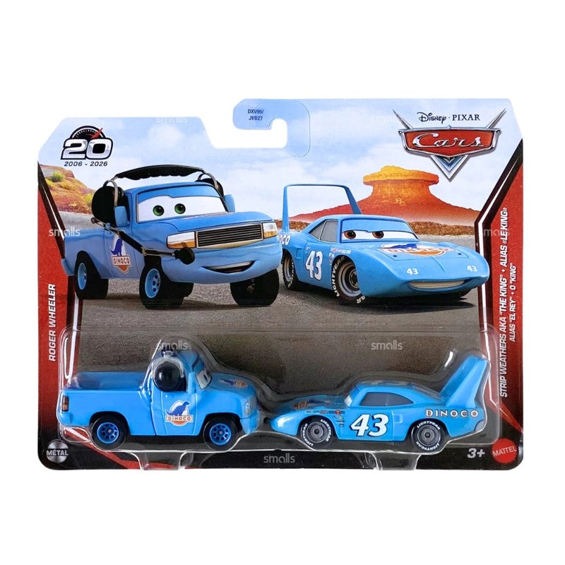 Carros Disney Pixar Diecast Pacote com 2 Unidades - Mattel