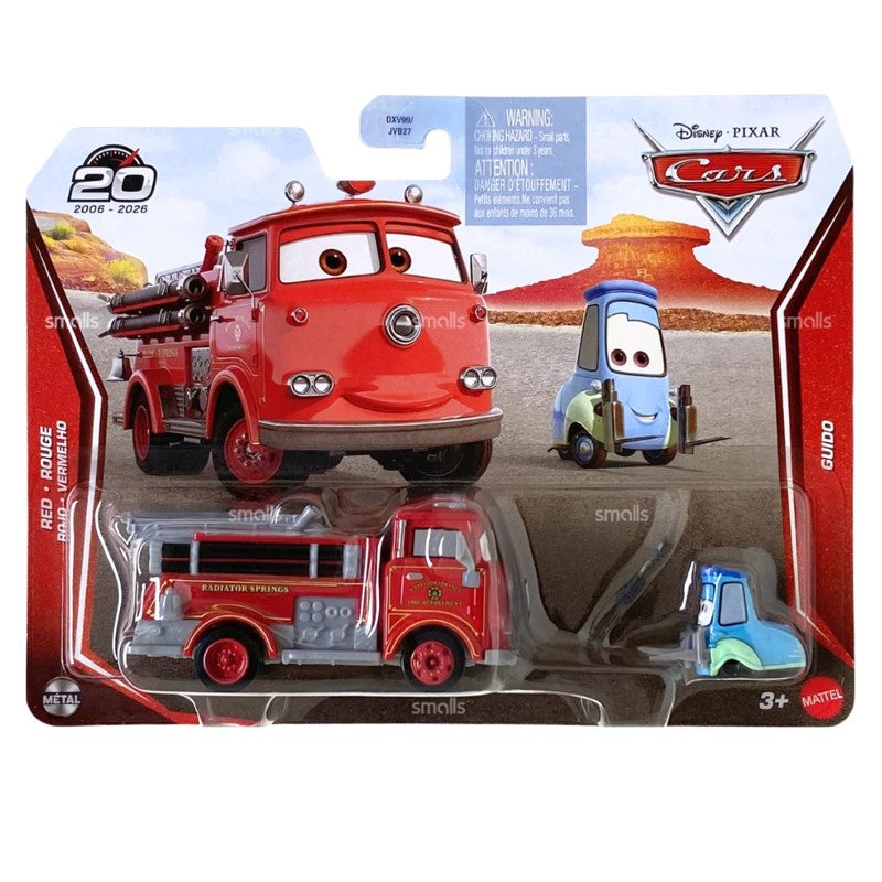 Carros Disney Pixar Diecast Pacote com 2 Unidades - Mattel