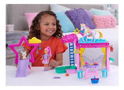 Boneca Barbie Chelsea E Pegasus Um Toque De Magia - Mattel