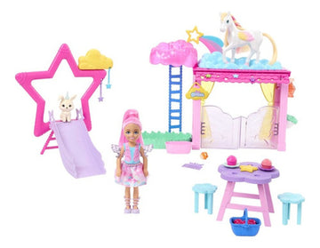 Boneca Barbie Chelsea E Pegasus Um Toque De Magia - Mattel