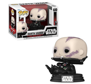 Boneco Funko Pop Star Wars Darth Vader Sem Máscara - Candide