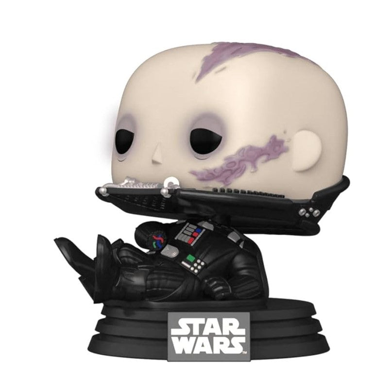 Boneco Funko Pop Star Wars Darth Vader Sem Máscara - Candide