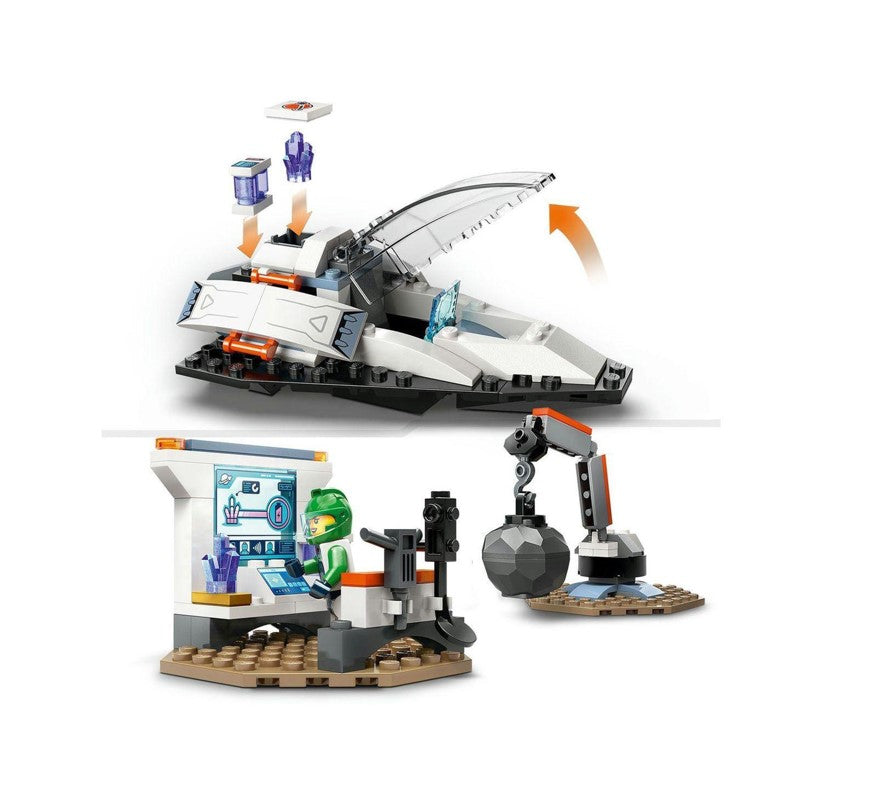 Lego City Nave Espacial E Descoberta De Asteroide - 60429