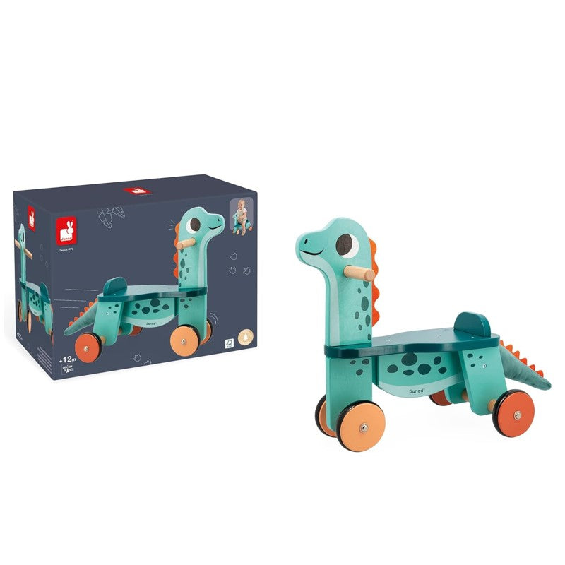 Quadriciclo Dinossauro Com Calda Removível - Janod