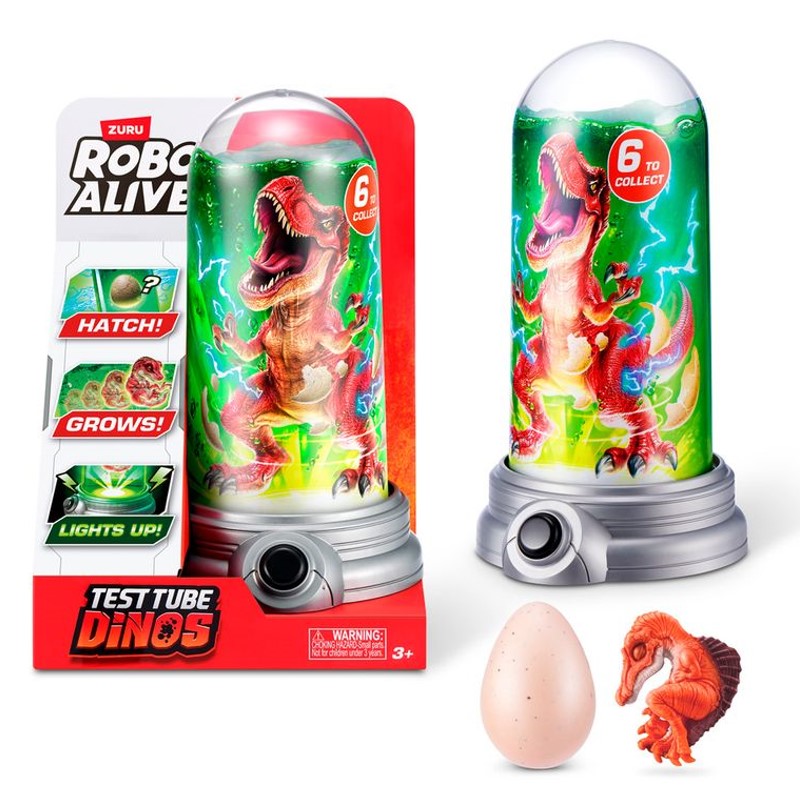 Robo Alive Test Tube Dinossauro Surpresa - Candide