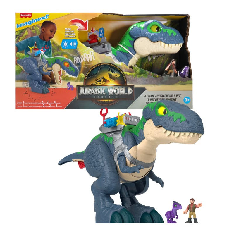 Jurassic World Dinossauro de Brinquedo Ultimate T. Rex - Mattel