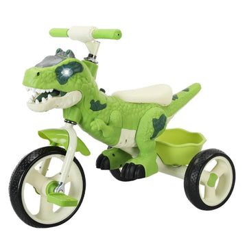Triciclo Infantil Dinossauro com Luz e Som - DM TOYS