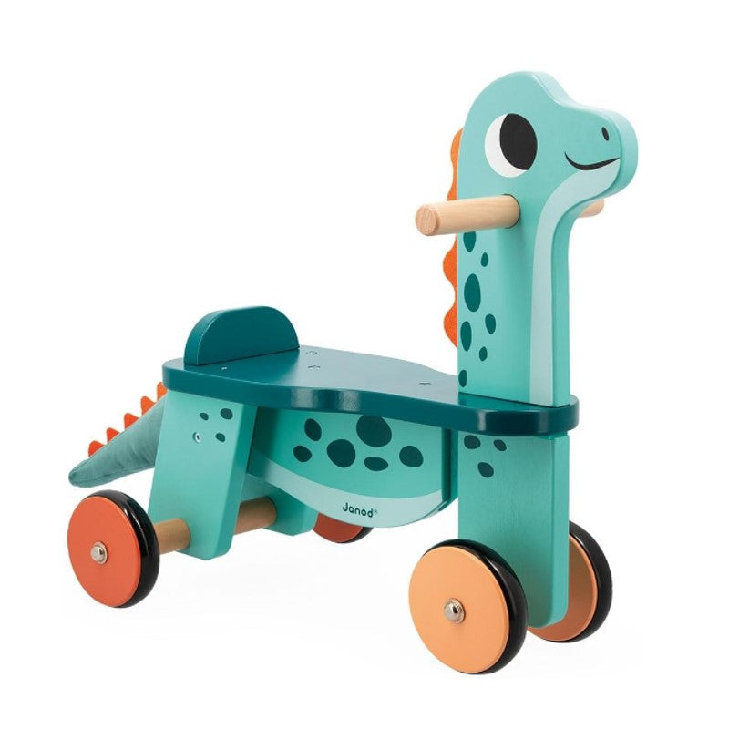 Quadriciclo Dinossauro Com Calda Removível - Janod