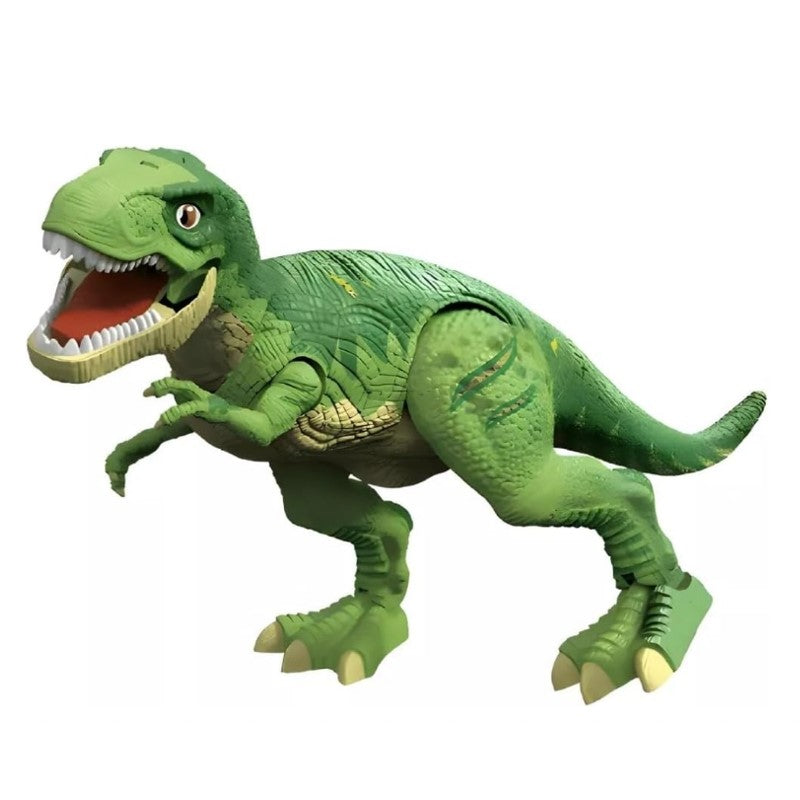 Tiranossauro Rex com Controle Remoto, Solta Fumaça e  Anda - Zein