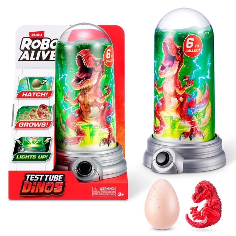 Robo Alive Test Tube Dinossauro Surpresa - Candide