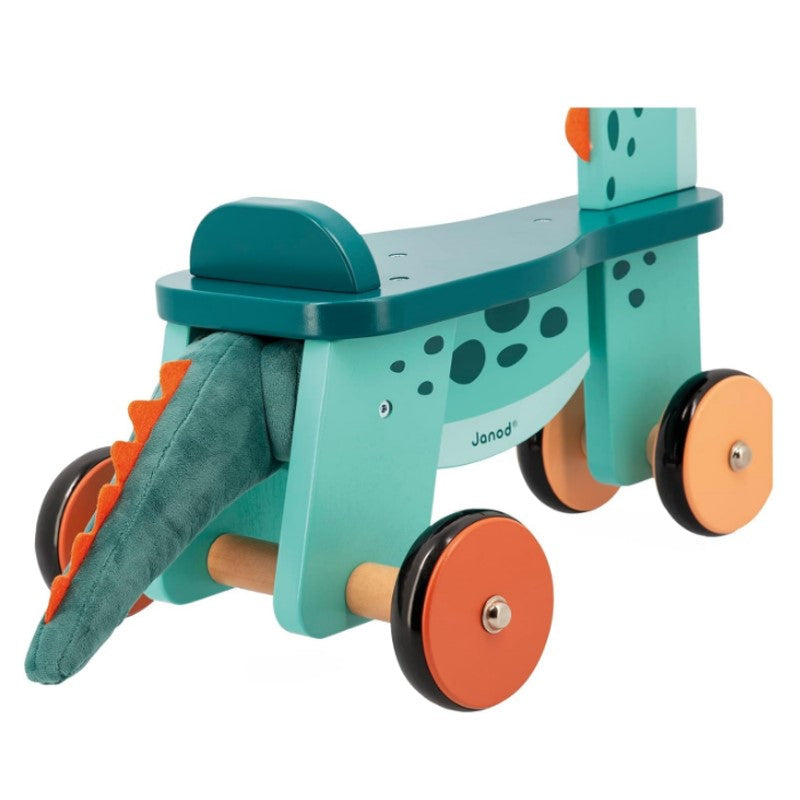 Quadriciclo Dinossauro Com Calda Removível - Janod