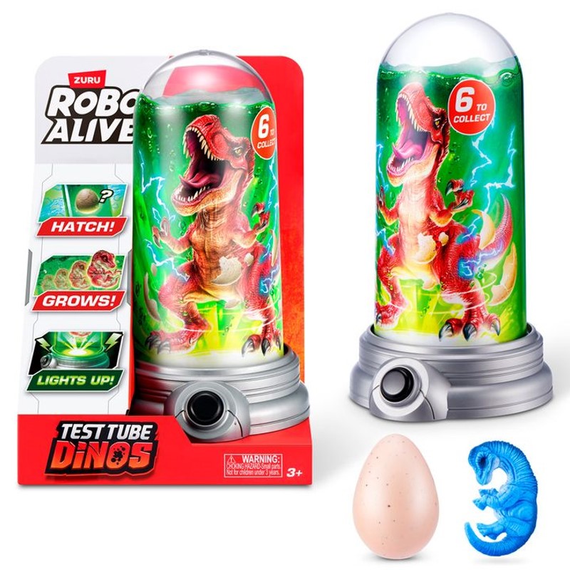 Robo Alive Test Tube Dinossauro Surpresa - Candide