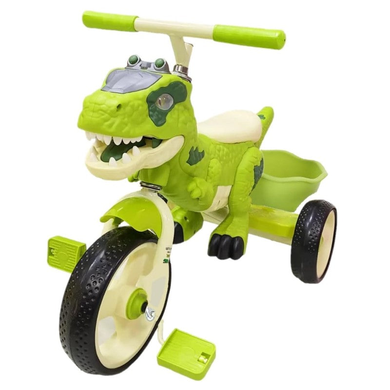 Triciclo Infantil Dinossauro com Luz e Som - DM TOYS