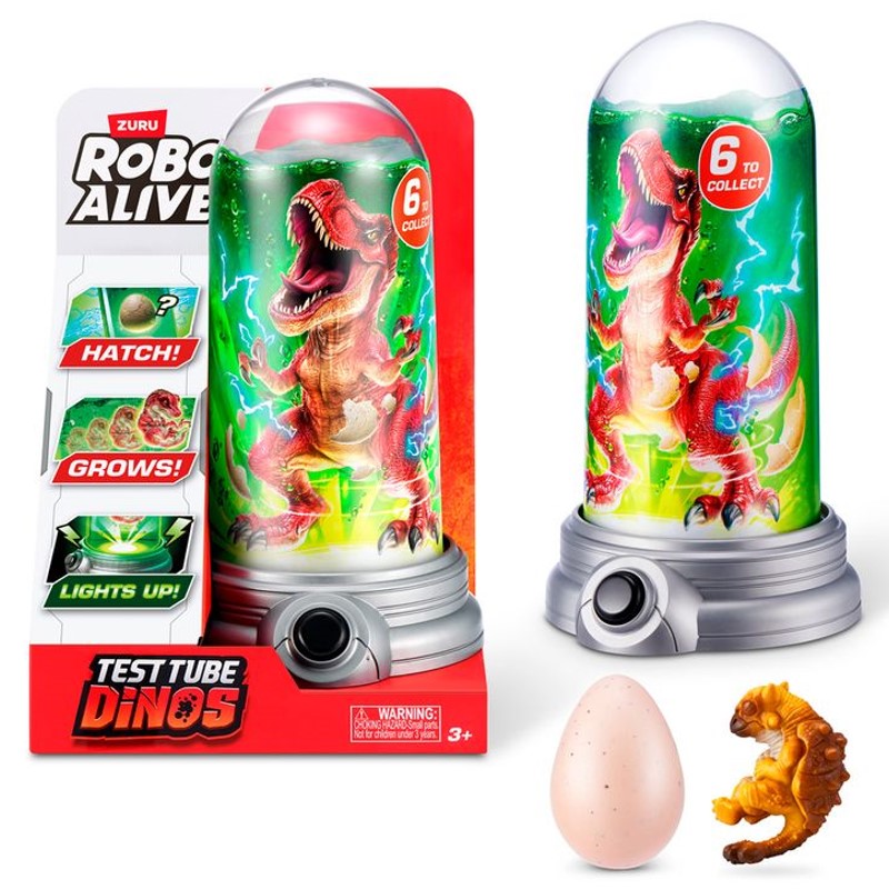 Robo Alive Test Tube Dinossauro Surpresa - Candide