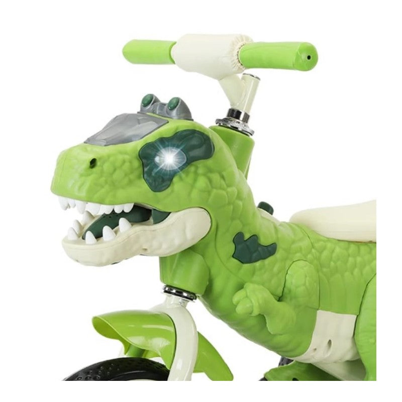 Triciclo Infantil Dinossauro com Luz e Som - DM TOYS