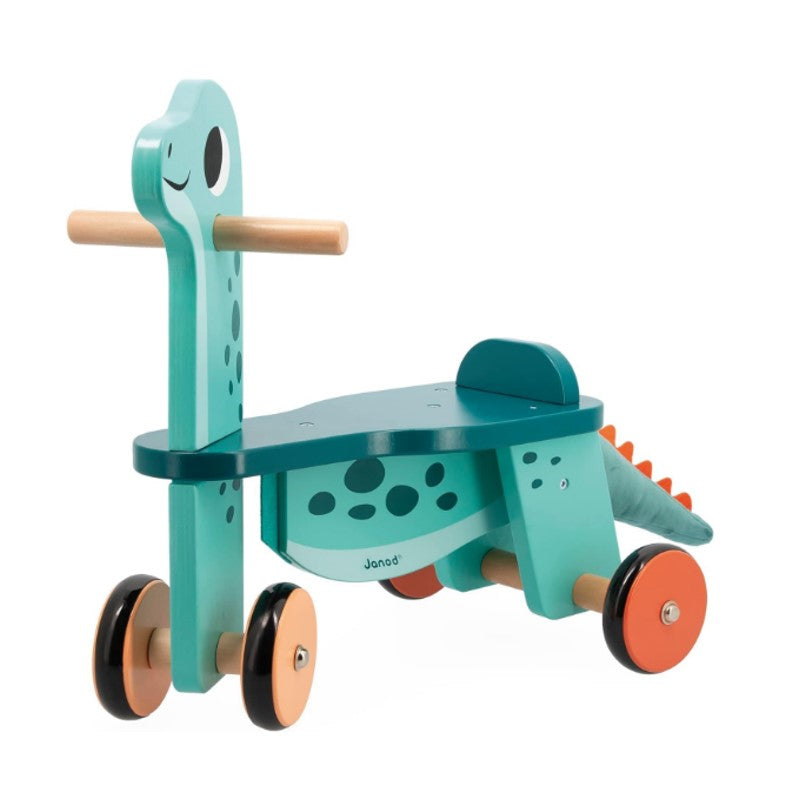 Quadriciclo Dinossauro Com Calda Removível - Janod