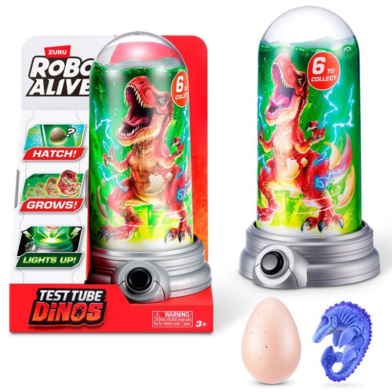 Robo Alive Test Tube Dinossauro Surpresa - Candide
