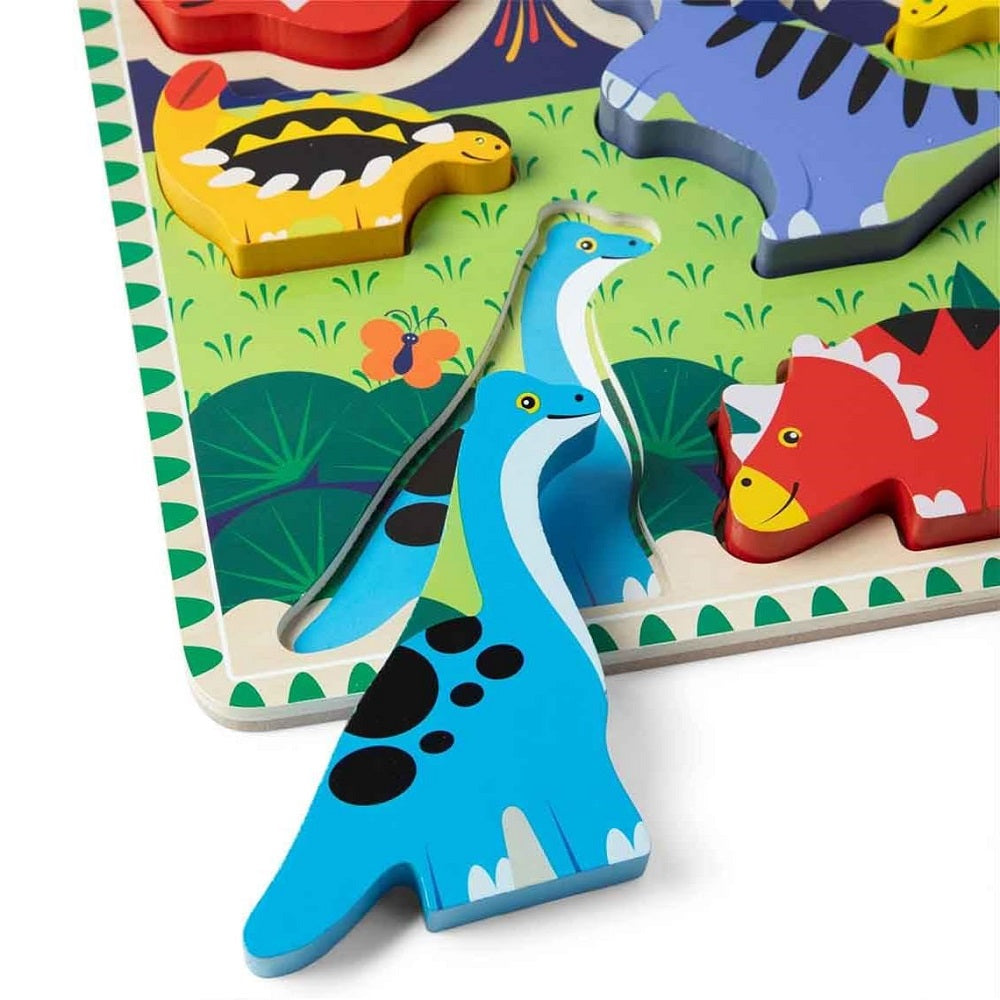 Quebra Cabeça Infantil Madeira Dinossauros Melissa & Doug - Sunny