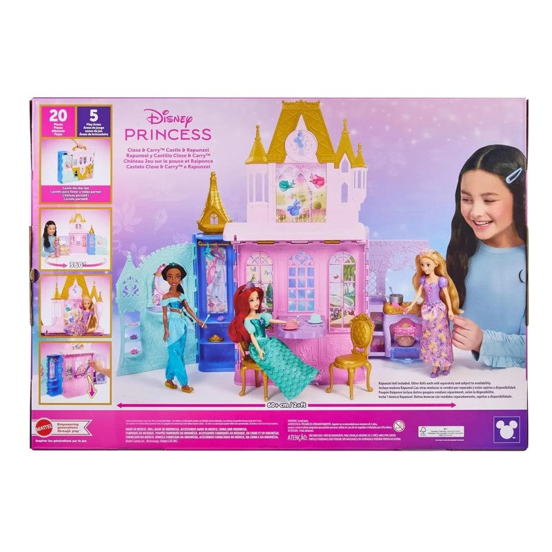 Princesas Disney Conjunto Castelo Portátil - Mattel