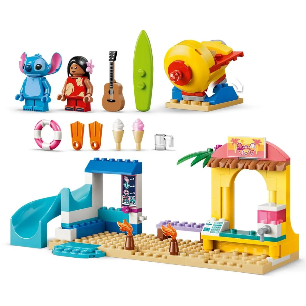 Lego Disney Diversão na praia com Lilo e Stitch - 43280