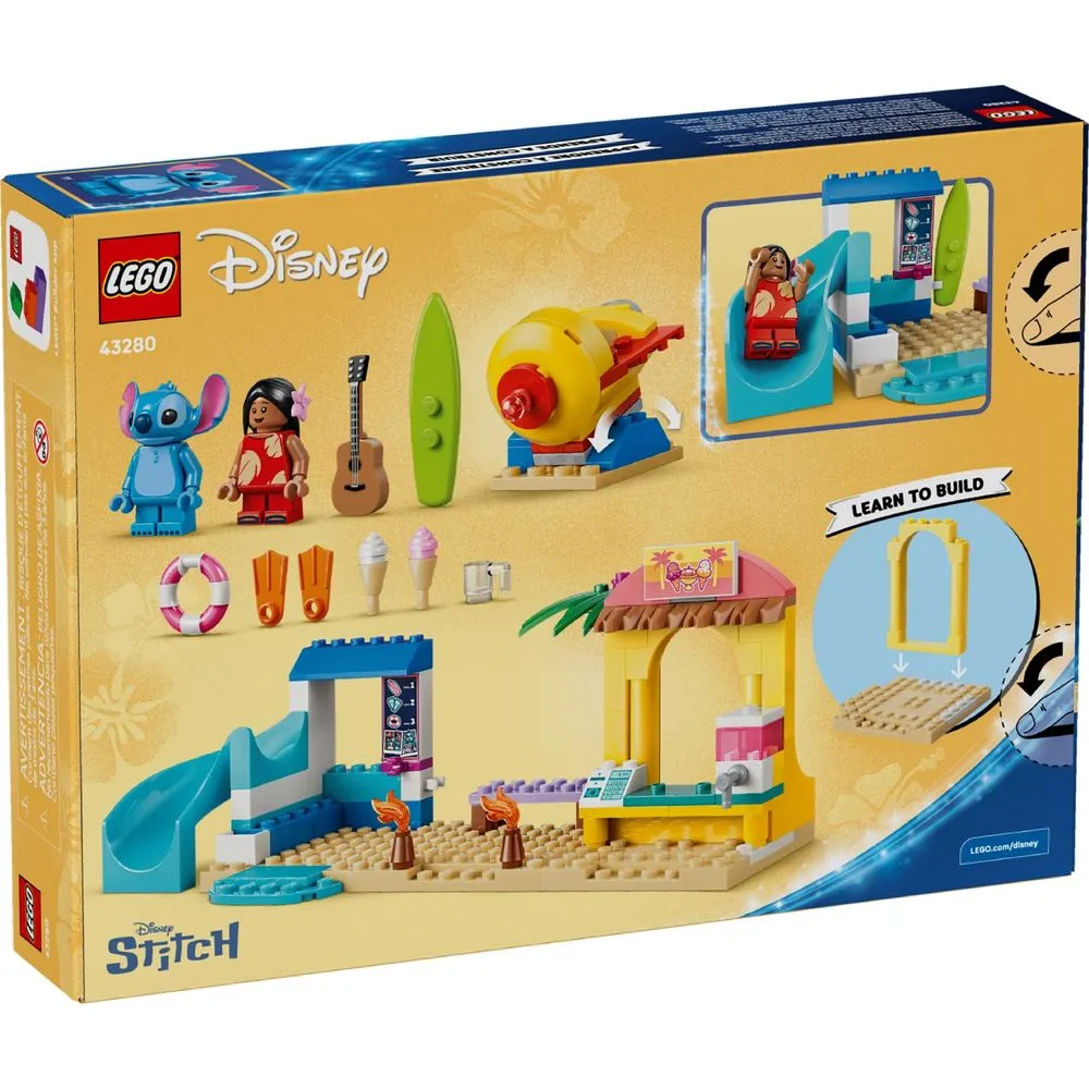 Lego Disney Diversão na praia com Lilo e Stitch - 43280