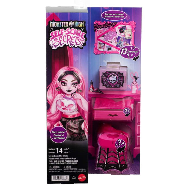 Boneca Monster High Self-Scare Secrets com 13 acessórios - Mattel