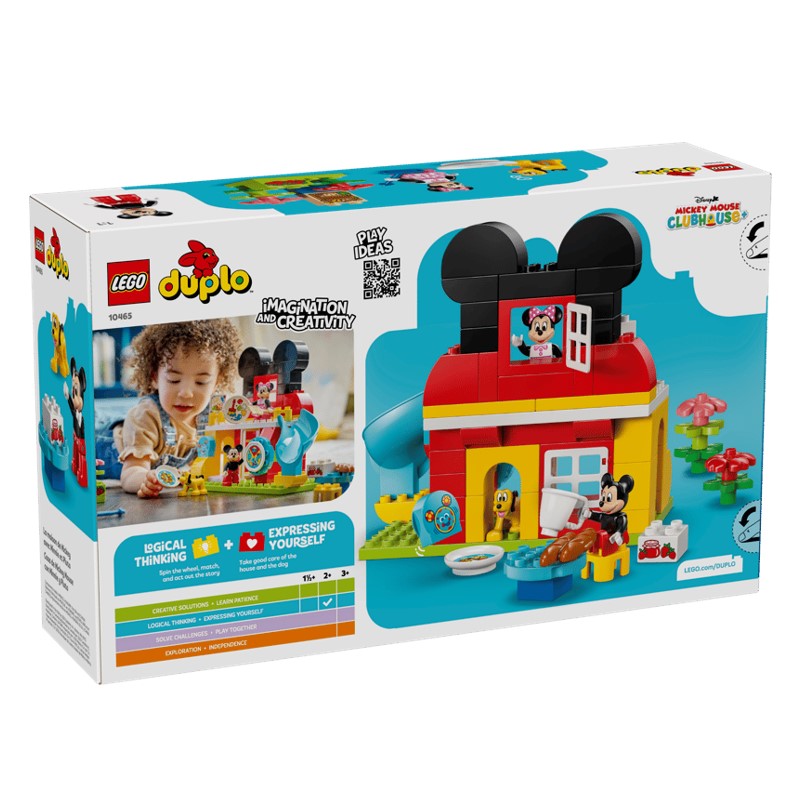 Lego Duplo Casa do Mickey Mouse com Minnie e Pluto - 10465