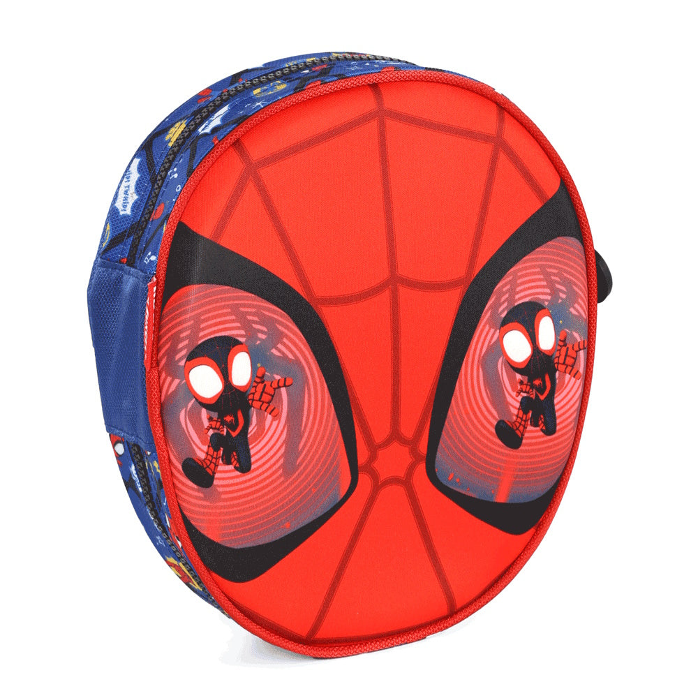 Kit Mochila de Rodinhas Spidey Amazing Friends + Lancheira + Estojo - Luxcel