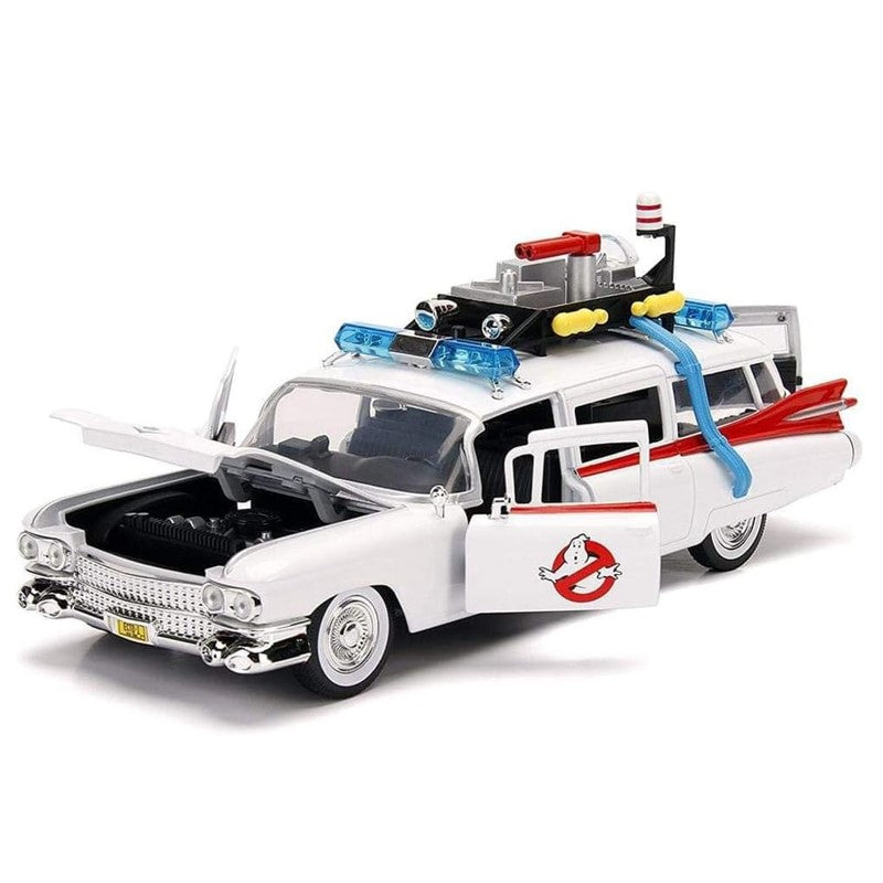Miniatura Caça Fantasmas Ecto-1 Ghostbusters 1:24 - Jada