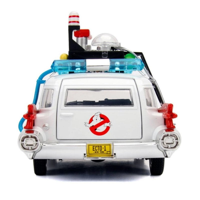 Miniatura Caça Fantasmas Ecto-1 Ghostbusters 1:24 - Jada