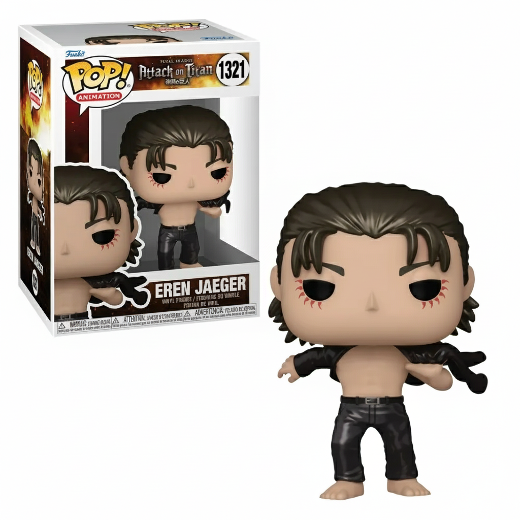 Boneco Funko Pop! Attack on Titan Eren Jeager - Candide 11962