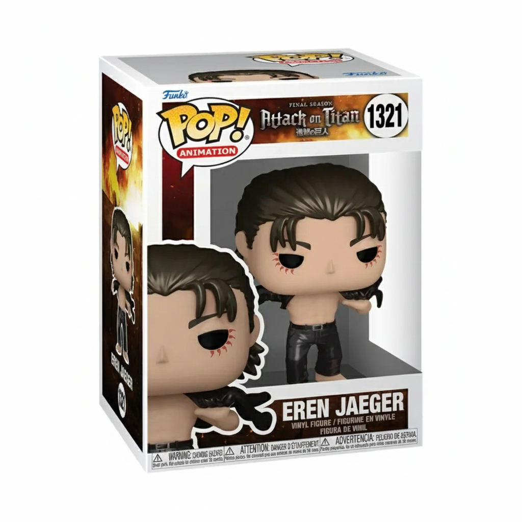 Boneco Funko Pop! Attack on Titan Eren Jeager - Candide 11962