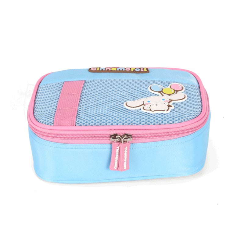 Kit Mochila de Costas e Estojo Cinnamoroll Azul - Luxcel