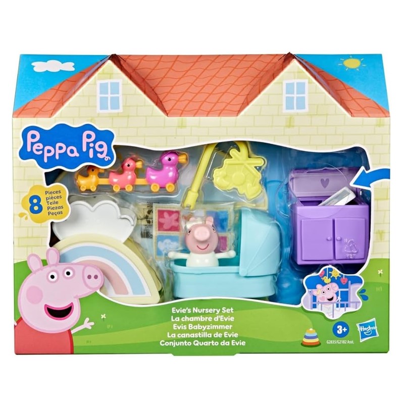 Playset Conjunto Quarto Da Evie Peppa Pig - Hasbro