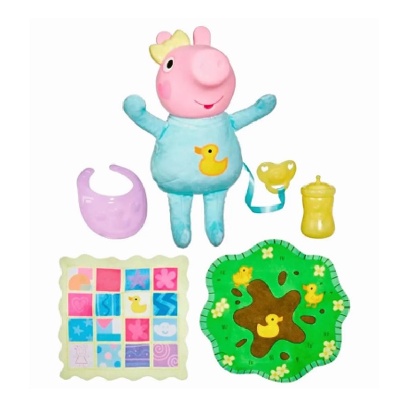 Boneca Evie Quer Colinho Interativa Peppa Pig - Hasbro