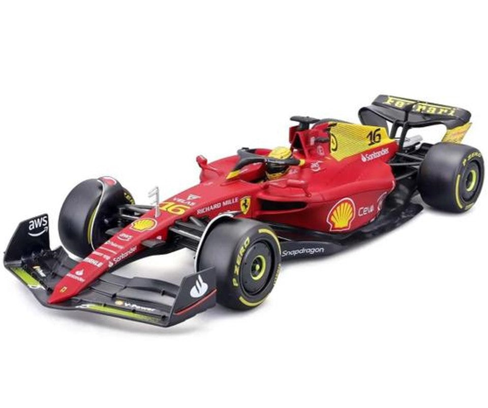 Miniatura F1 Ferrari F1-75 Charles Leclerc - California Toy