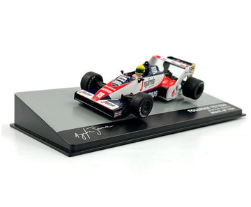 Miniatura F1 1984 Toleman Ayrton Senna 1/43 - California Toy