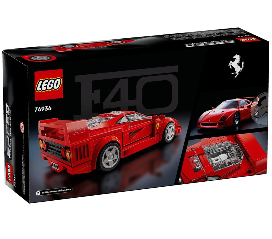 Lego Speed Champions Ferrari F40 Supercar - 76934 – Brink Center
