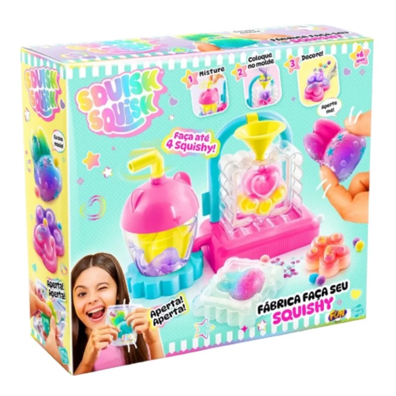 Fábrica Faça Seu Squishy - Fun