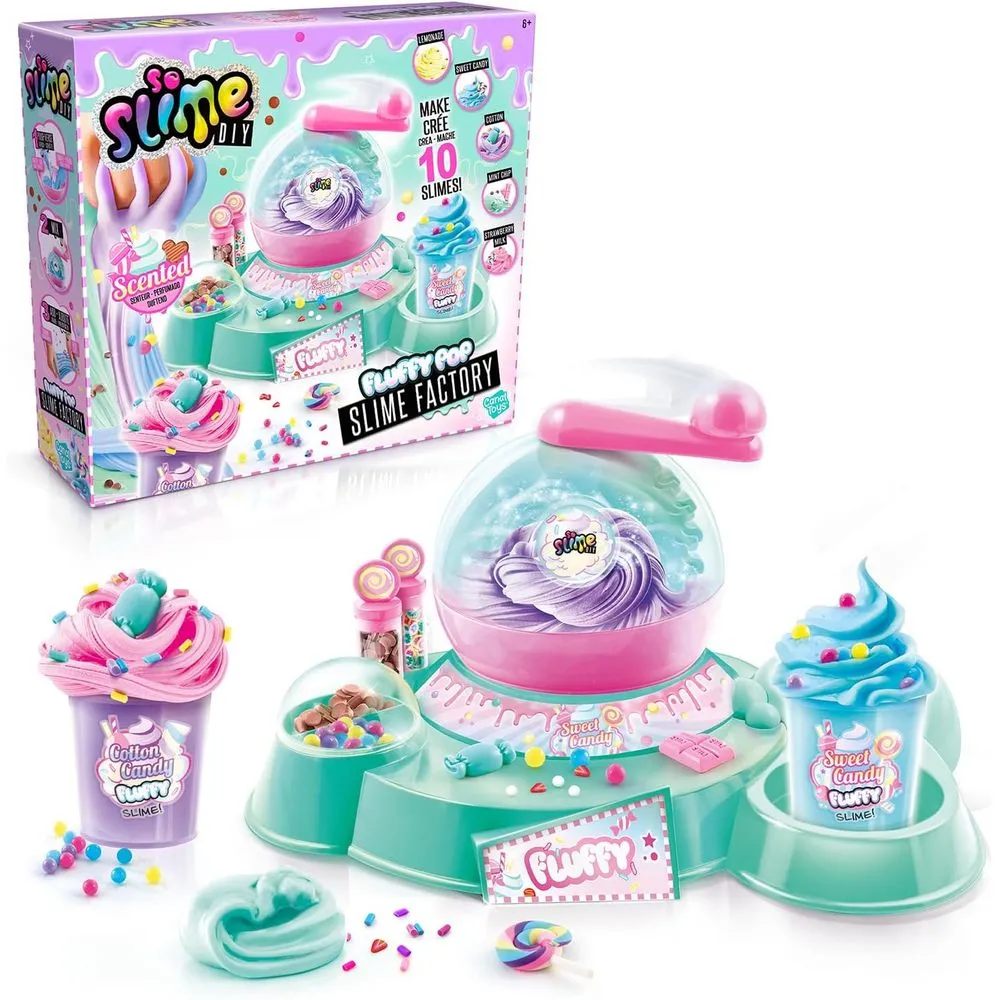 Fábrica de Slime Fluffy Fun Divirta-se