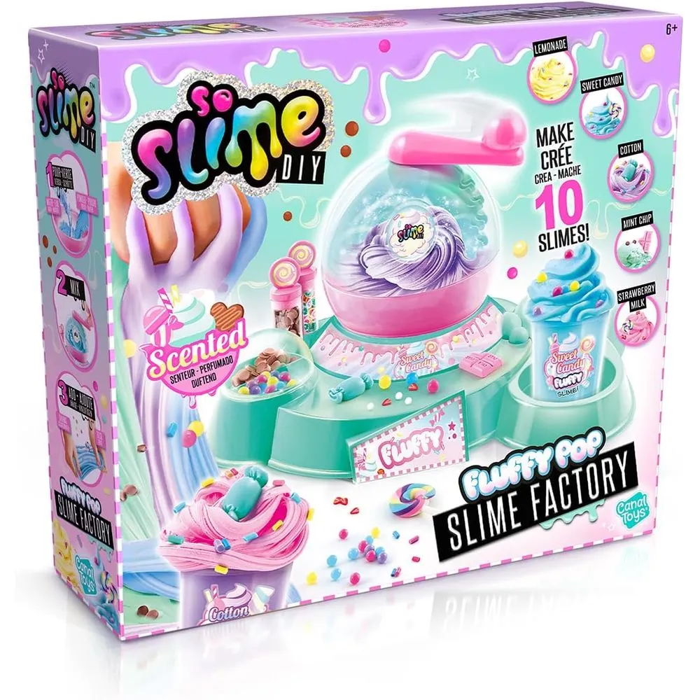 Fábrica de Slime Fluffy Fun Divirta-se